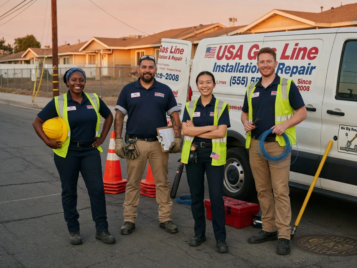 Gas Line Installation company in Lucien, OK